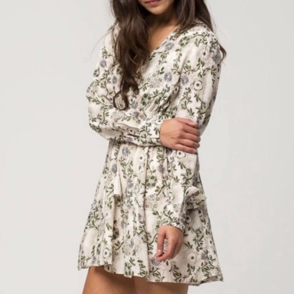 NWT! Free People Stealing Fire Peasant Dress M